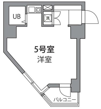 大森駅 徒歩6分 2階の物件間取画像